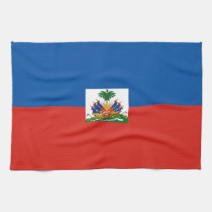 toalla de la bandera de país de Haití