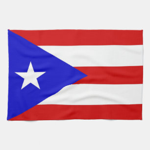 toalla de la bandera de país de Puerto Rico