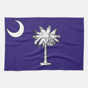 toalla de la bandera del estado de Carolina del
