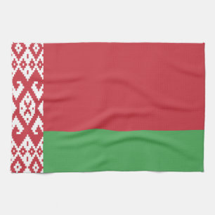 Toalla de la bandera patriótica de Bielorrusia