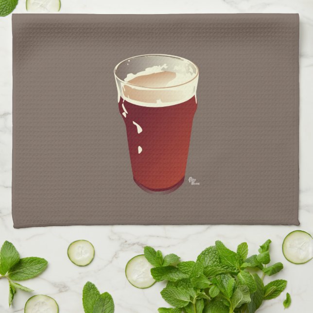 Toalla de la cerveza (Doblado)