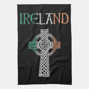 Toalla de la cruz céltica de Irlanda