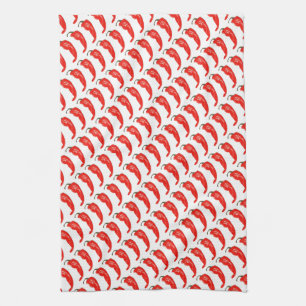 Toalla de la pimienta de chile