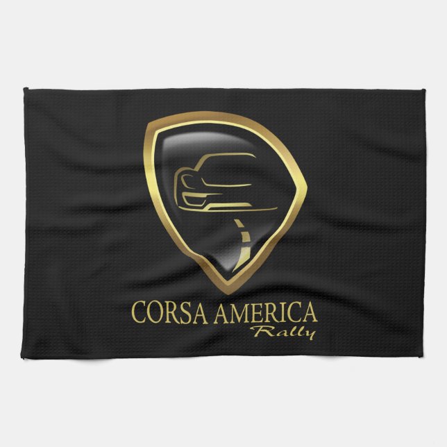 Toalla de la reunión de Corsa América (Horizontal)