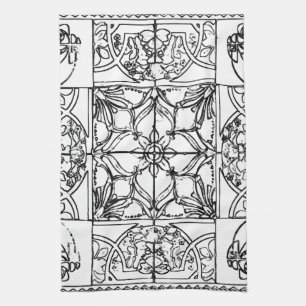 Toalla de la teja de Peranakan