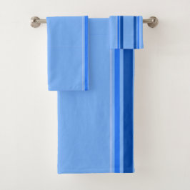 Toalla de las líneas azules