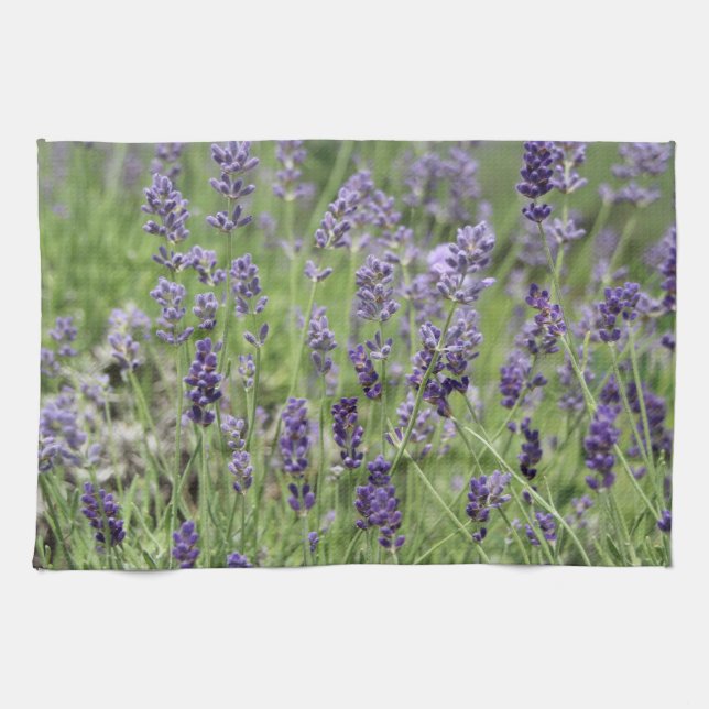 Toalla de lavanda (Horizontal)