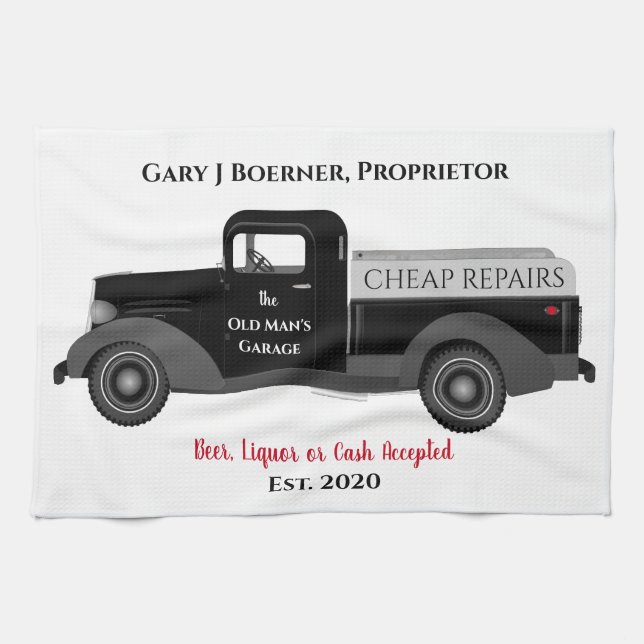 Toalla de limpieza de la grasa mecánica de la casa (Horizontal)