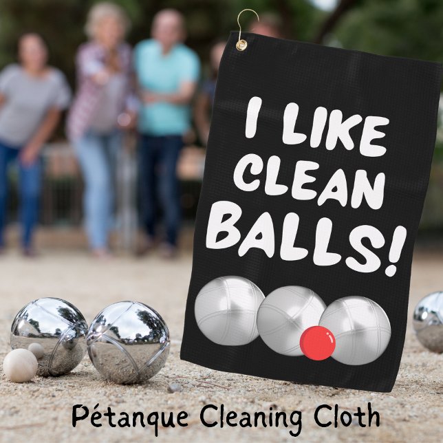 Toalla de limpieza de Pétanque - (Subido por el creador)