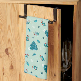 Toalla de mano Blue Winter Wonderland