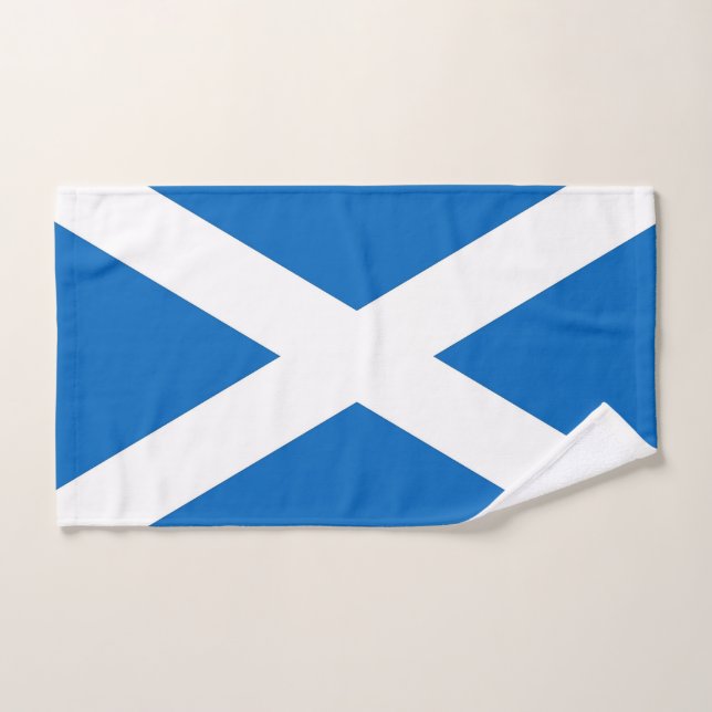 Toalla de mano con bandera de Escocia, Reino Unido (Toalla de mano)