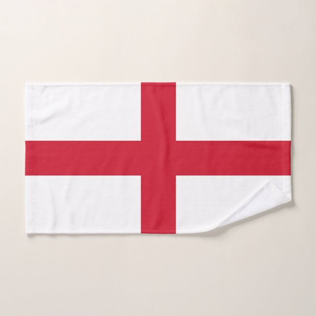 Toalla de mano con bandera de Inglaterra, Reino Un (Toalla de mano)