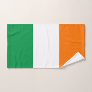 Toalla de mano con bandera de Irlanda