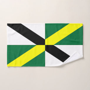 Toalla de mano con bandera de Monterey City, Estad