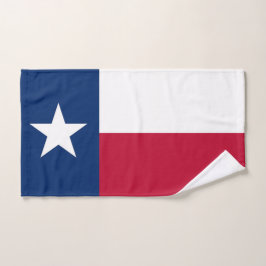 Toalla de mano con bandera del estado de Texas, Es
