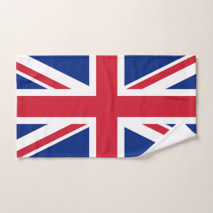 Toalla de mano con bandera del Reino Unido