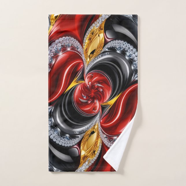 Toalla de mano con colores alemanes (Toalla de mano)