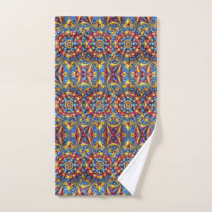 Toalla de mano con colores rumanos