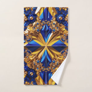 Toalla de mano con colores suecos