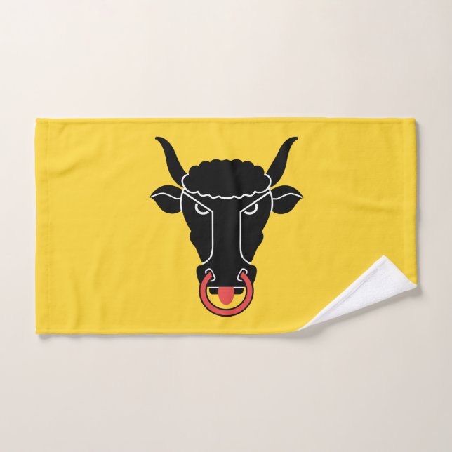 Toalla de mano con la bandera de Uri, Suiza (Toalla de mano)