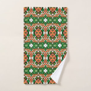 Toalla de mano con los colores de Irlanda