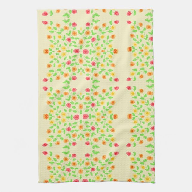 Toalla De Mano Con Mantequilla Amarilla (Vertical)