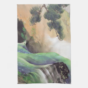 Toalla de mano de arte japonés