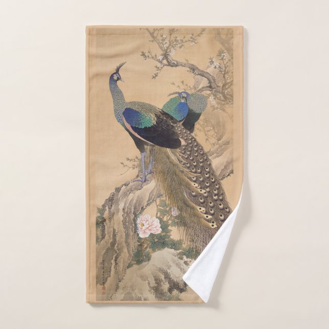 Toalla de mano de arte japonés (Toalla de mano)