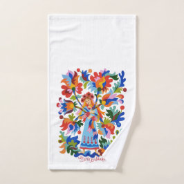 toalla de mano de arte popular ucraniano