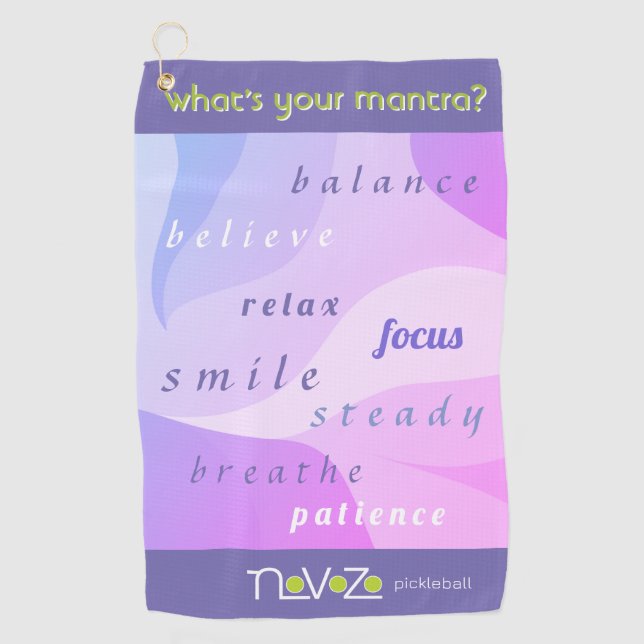 Toalla de mano de bolas (Anverso)