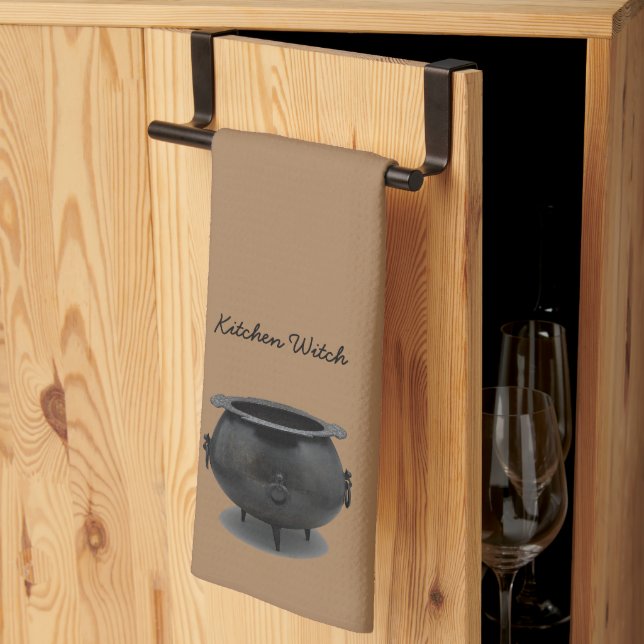 Toalla de mano de bruja de cocina (Pliegue de tercios)