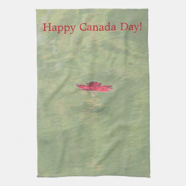 Toalla de mano de Canada Day (Vertical)