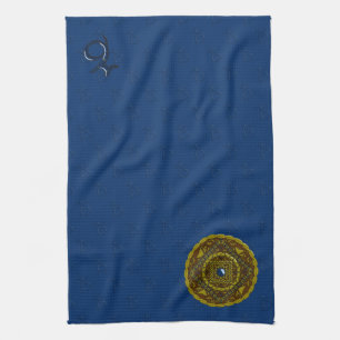 Toalla de mano de Capricorn Mandala