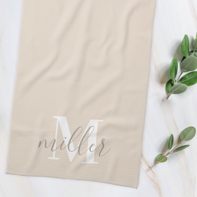 Toalla de Mano de Cocina con Apellido Personalizad (Subido por el creador)