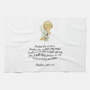 Toalla de mano de cocina Jesús Salmos 146:1-2