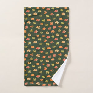 Toalla de mano de la calabaza