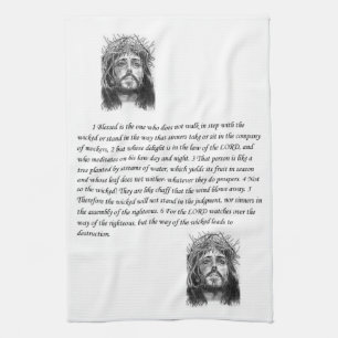 Toalla de mano de la cocina de Jesús