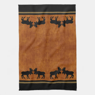 Toalla de mano de la cocina de los alces