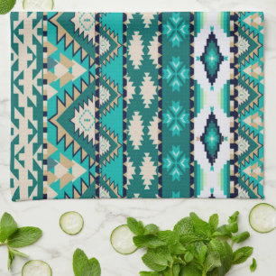 Toalla de mano de la cocina/tribal