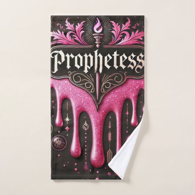 Toalla de mano de la Profeta: Limpiar con gracia,  (Toalla de mano)