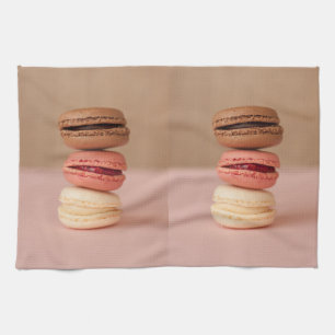 Toalla de mano de los macarrones