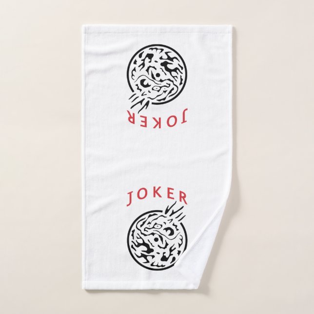 Toalla de mano de Mah Jongg Joker (Toalla de mano)
