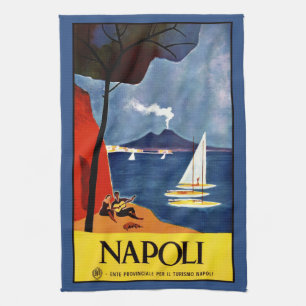 Toalla de mano de Napoli Nápoles Italia del
