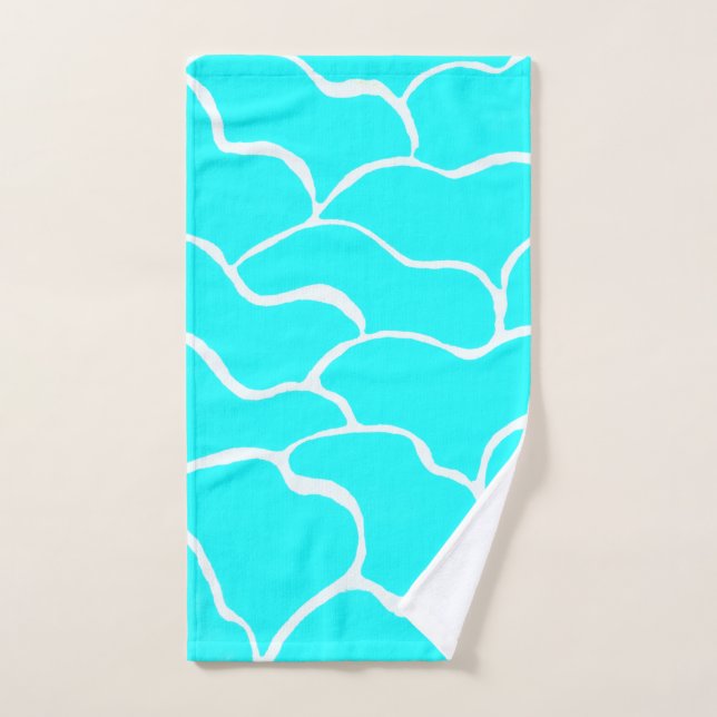 Toalla de mano de nube abstracta (Toalla de mano)