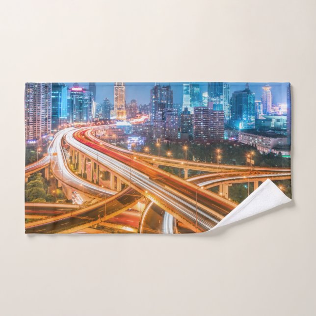 Toalla de mano de sobrepaso de Shanghai (Toalla de mano)