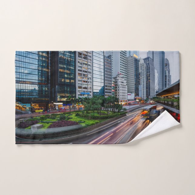 Toalla de mano de tráfico de Hong Kong (Toalla de mano)