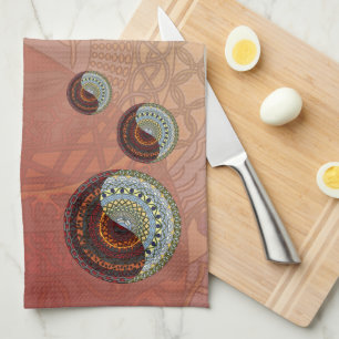 Toalla de mano del cielo y el infierno