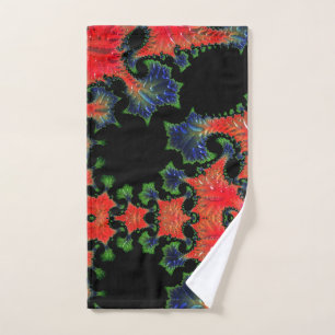 Toalla de mano del jardín de Mandelbrot