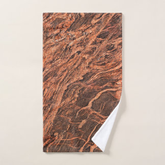Toalla de mano del patrón de piedra granítica