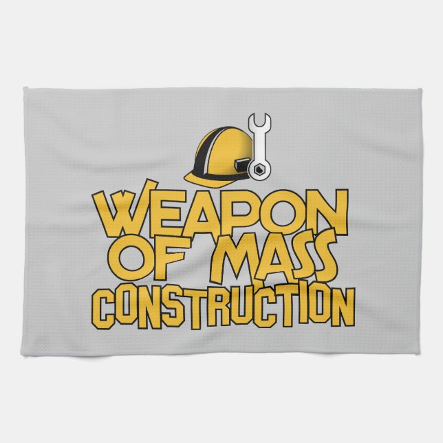 Toalla de mano del personalizado de construcción m (Horizontal)